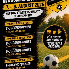 Saisoneröffnung der Jugendabteilung