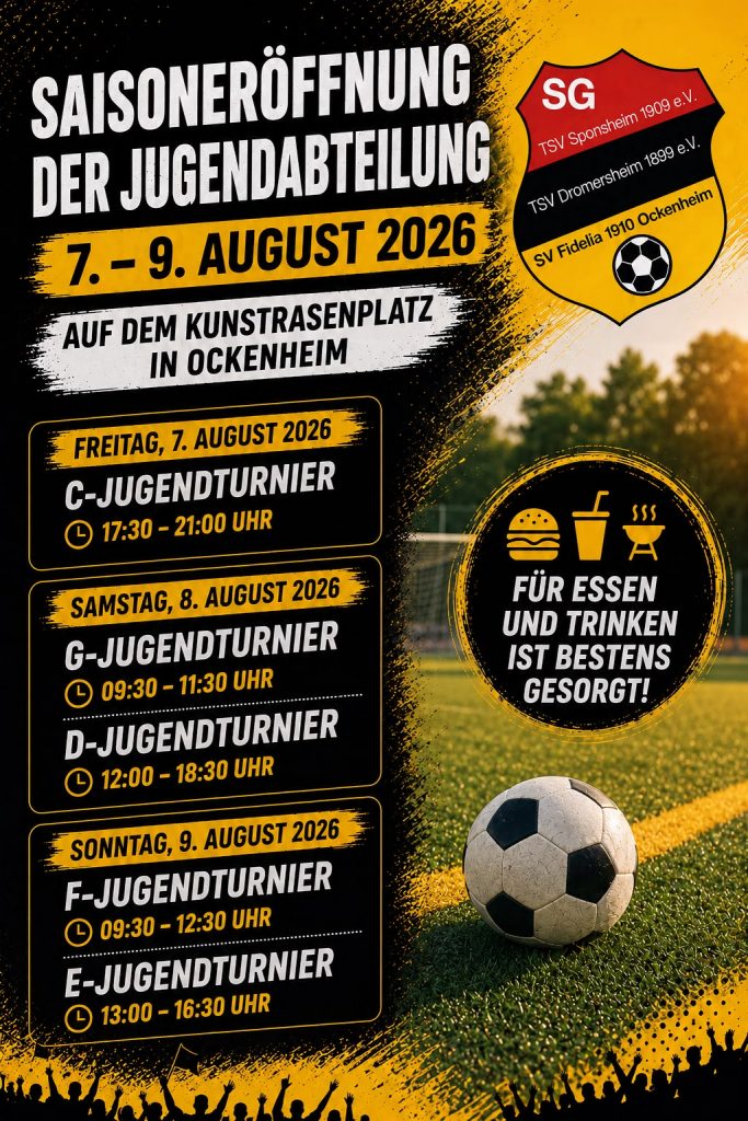 Saisoneröffnung der Jugendabteilung